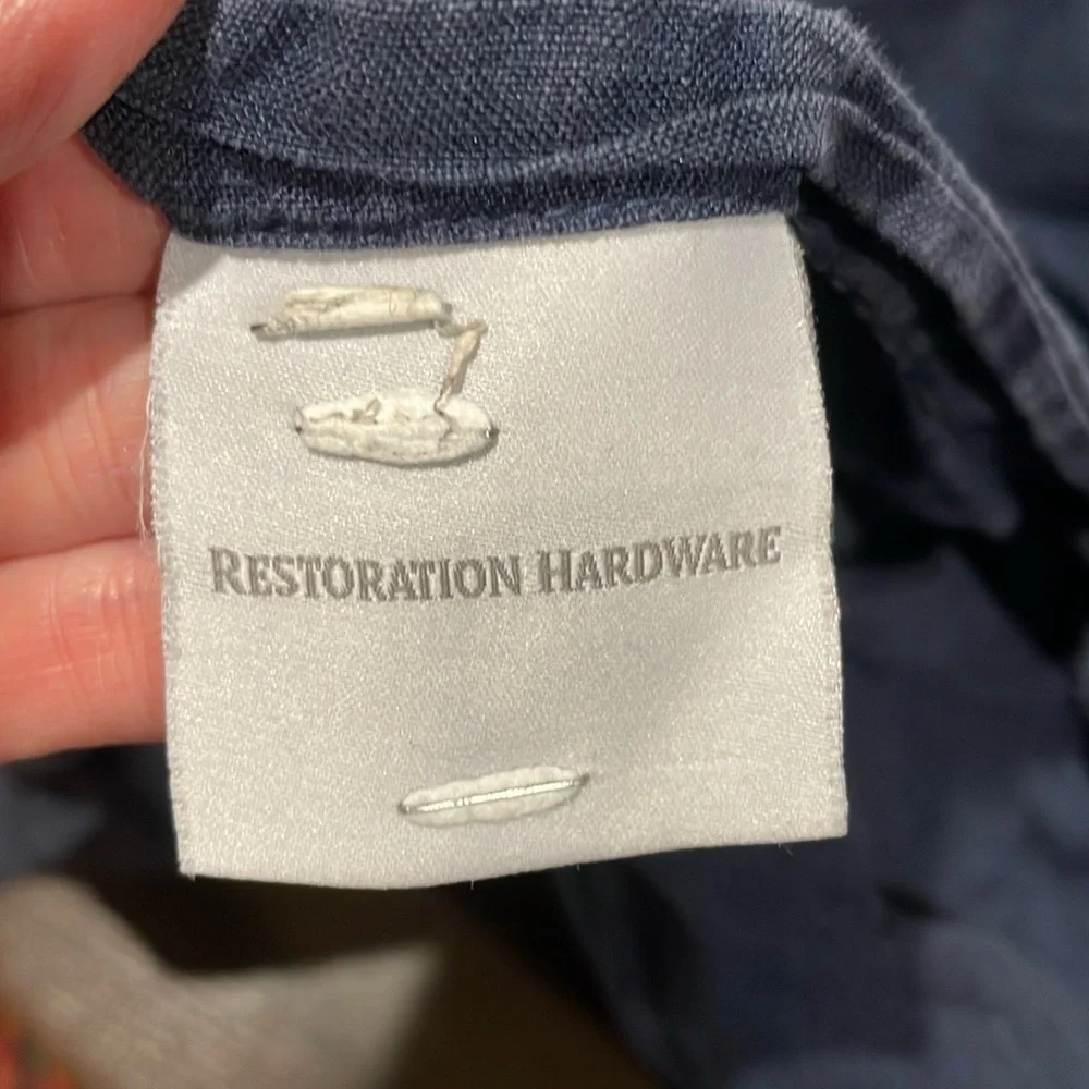 💯 Linen King Pillow Case “Restoration Hardware”